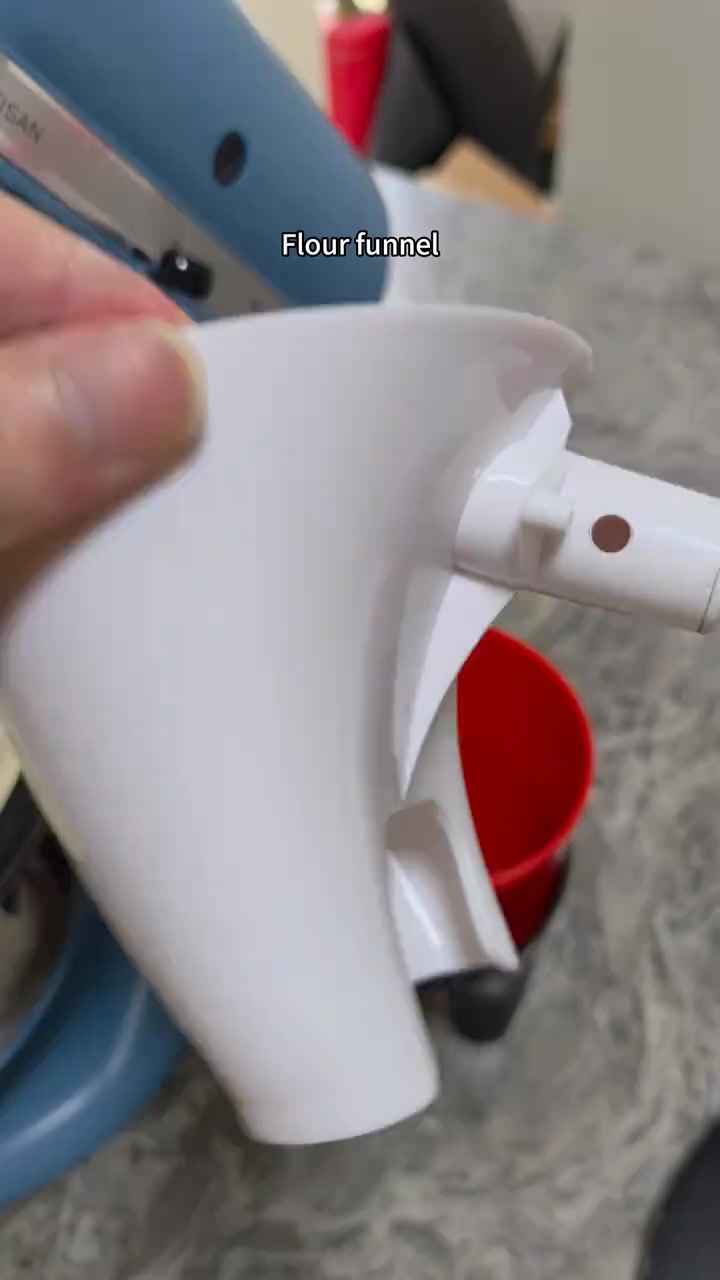 Flour Funnel for Kitchen Aid Stand Mixer