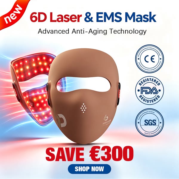 NEW - 6D Laser & EMS Mask
