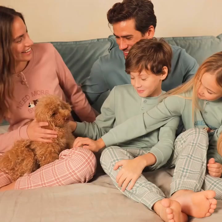 Autunno in famiglia, in pigiama