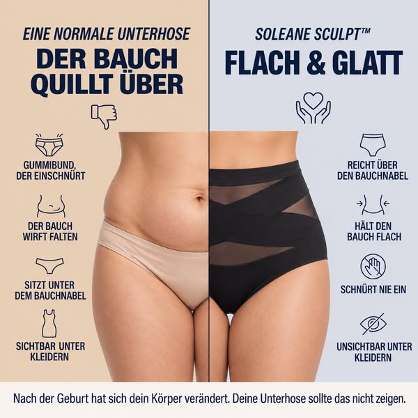 Dein Bauch ist nicht das Problem. Deine Unterhose ist es.
