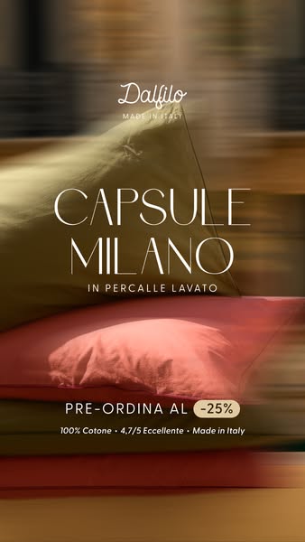 25% solo in preordine