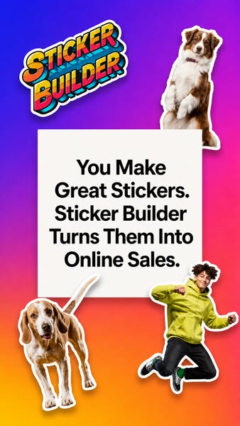 Turn your printing expertise into an online sales channel that accepts custom sticker orders around the clock.