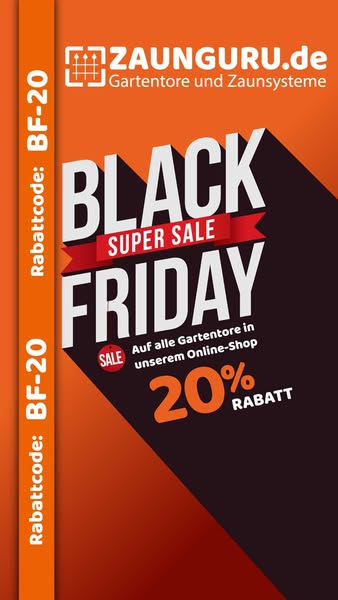 Jetzt -20 % bei ZAUNGURU sichern