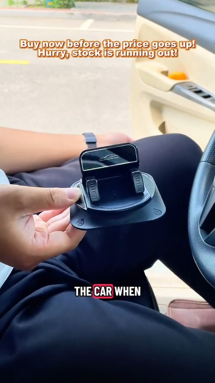 News - Car Phone Holder 360 Degree Rotation