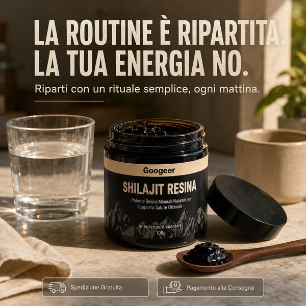 Riparti da te, ogni mattina.