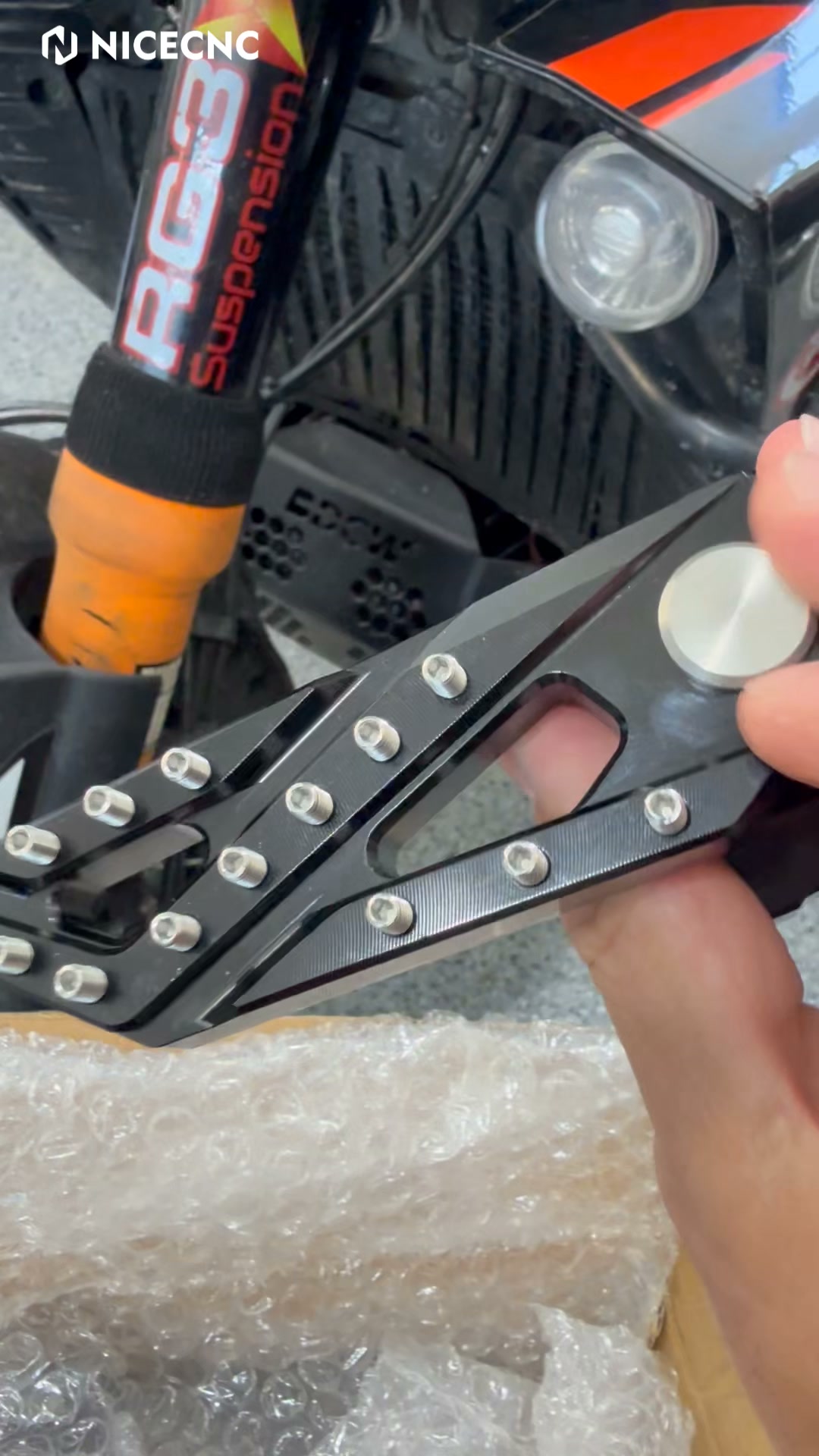 BMW Folding Foot Pegs, Only $49.99/pair!