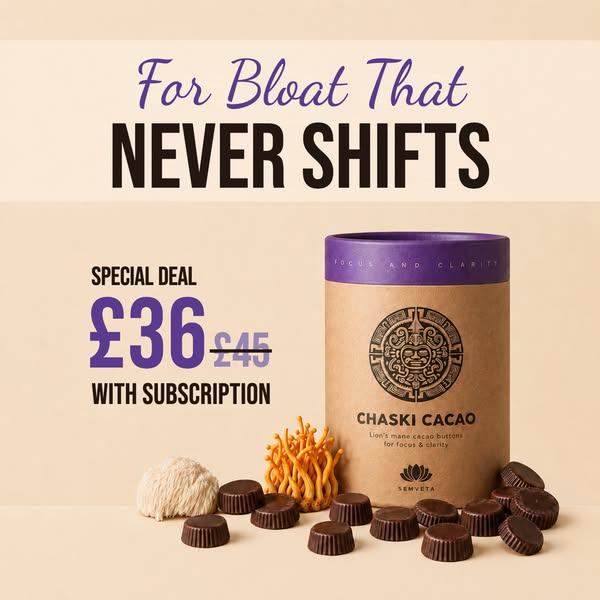 The First Superfood Chocolate Button