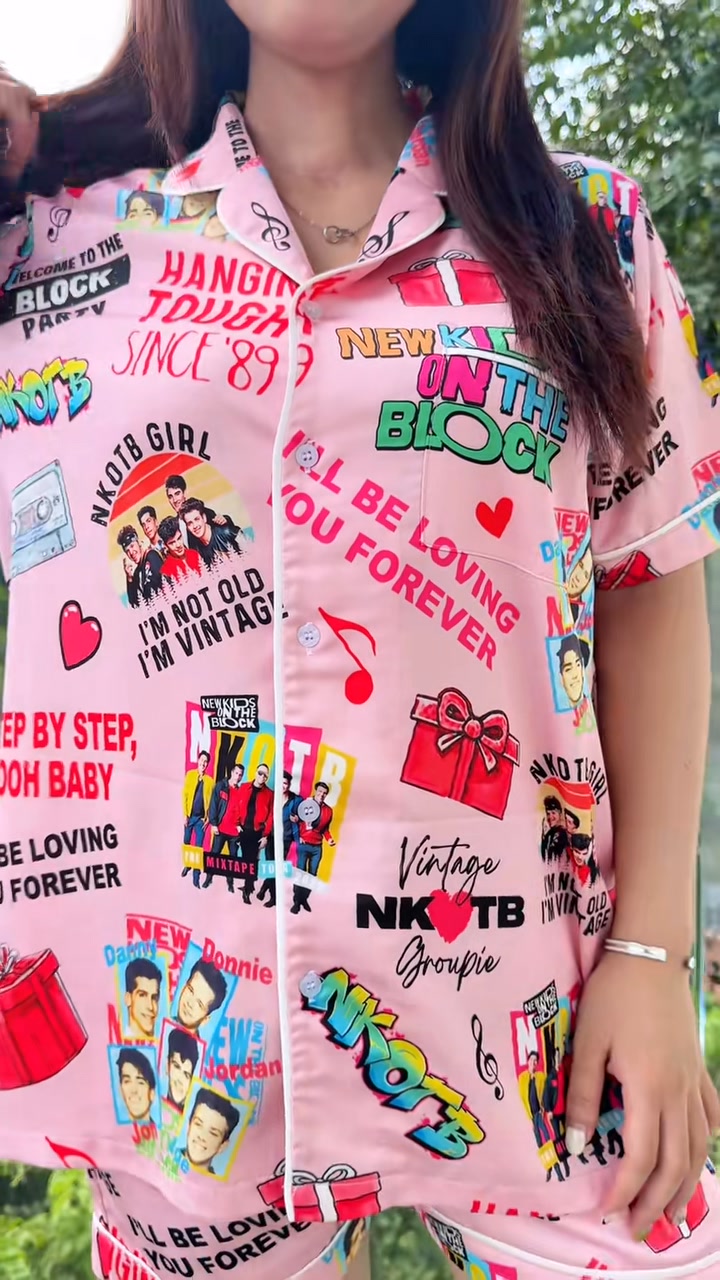 NKOTB Fans Need This Pajama Set