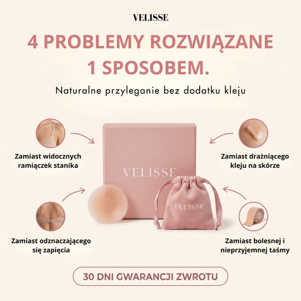 Bez kleju. Bez bólu. Bez śladów.