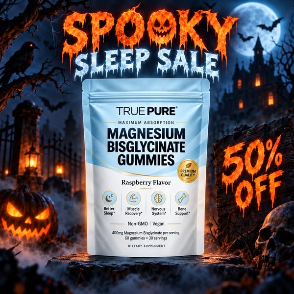 Try TRUE PURE Magnesium Bisglycinate Gummies today.