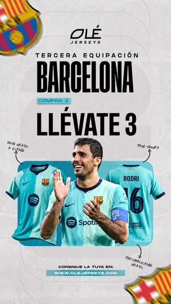 Tercera equipación del Barcelona