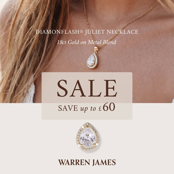 Juliet Pear Necklace | Now Only £19