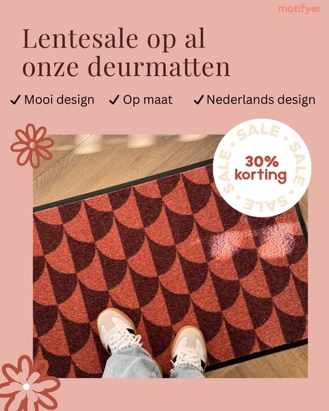 Op maat gemaakte deurmatten!