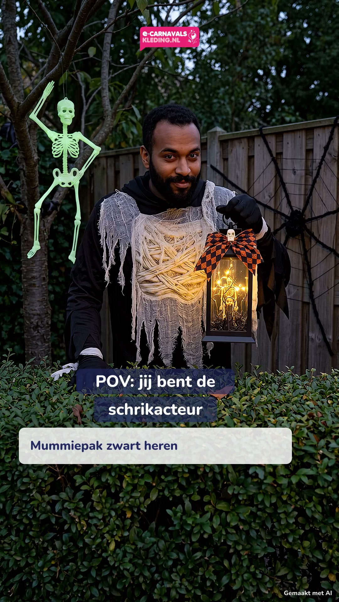 Maak van je tuin een spokentocht
