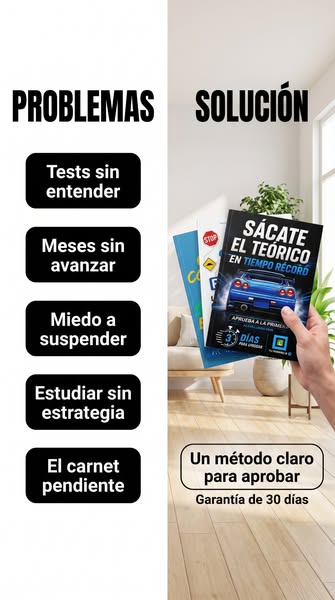 Todo lo que necesitas para sacarte el carnet. En un solo pack.