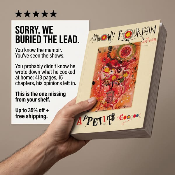 Bourdain's Home Cookbook: Up to 35% Off