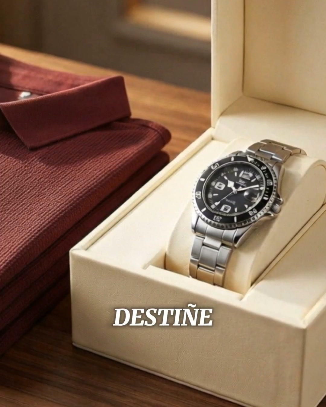 Reloj Acero Regalo