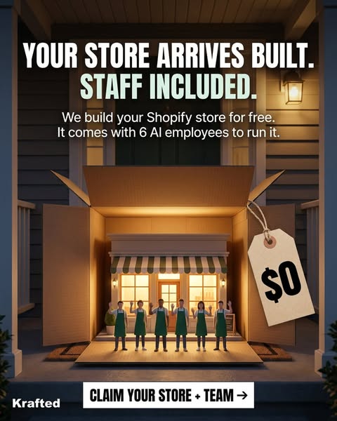 Get Your Free Store + 6 AI Employees