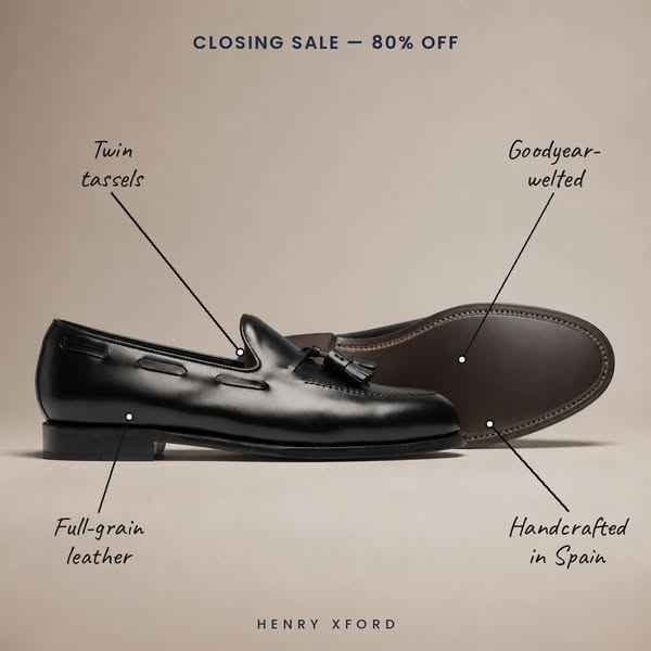 80% Off Leather Shoes