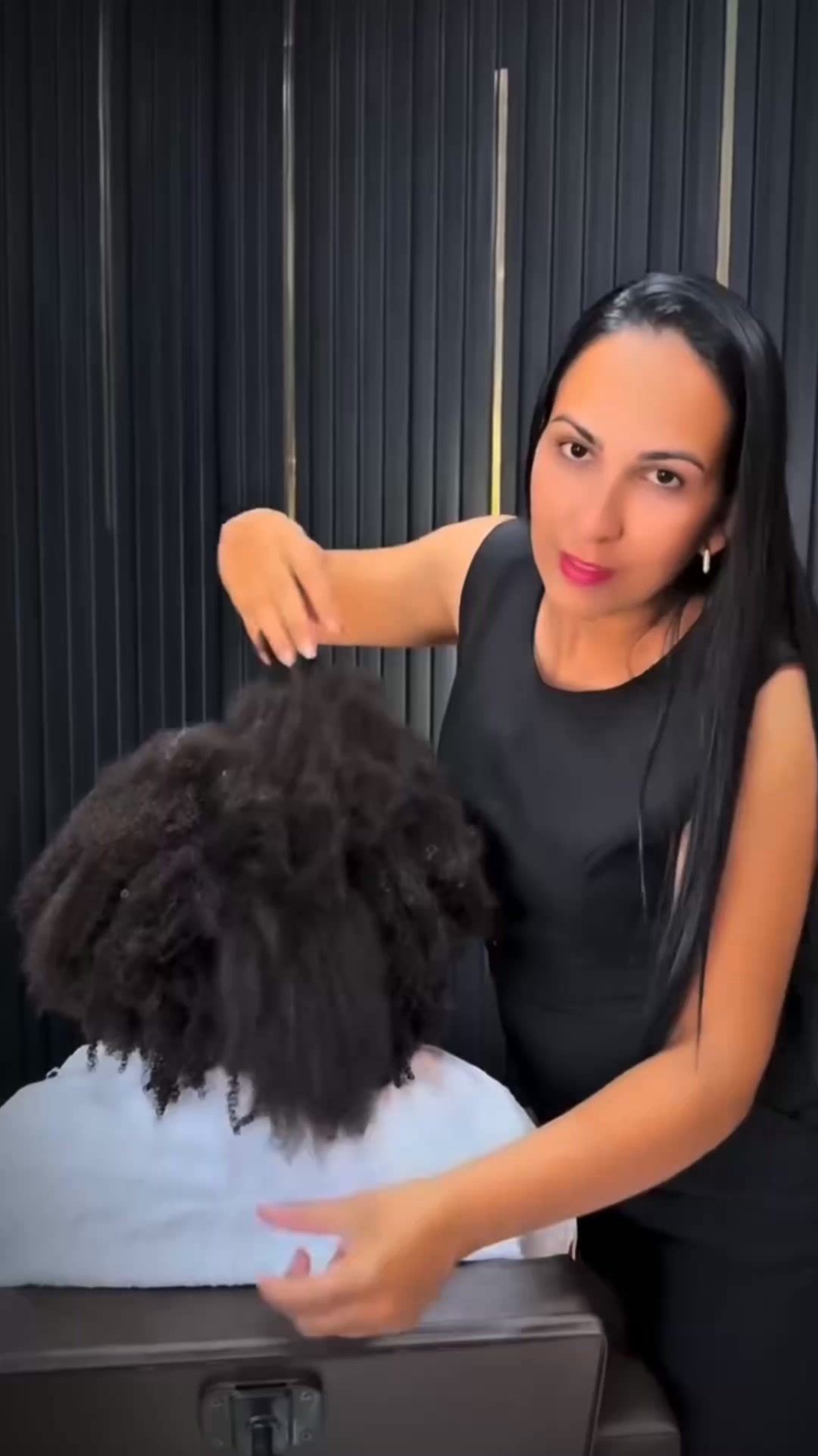 Brasilianische Haarglättung