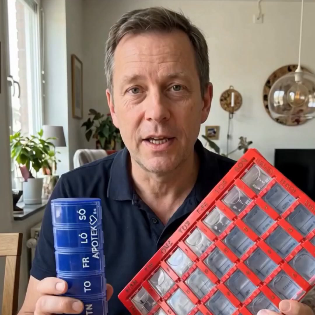 Smart Dose™ – Metallinen Viikoittainen Lääkerasia 7 Lokerolla
