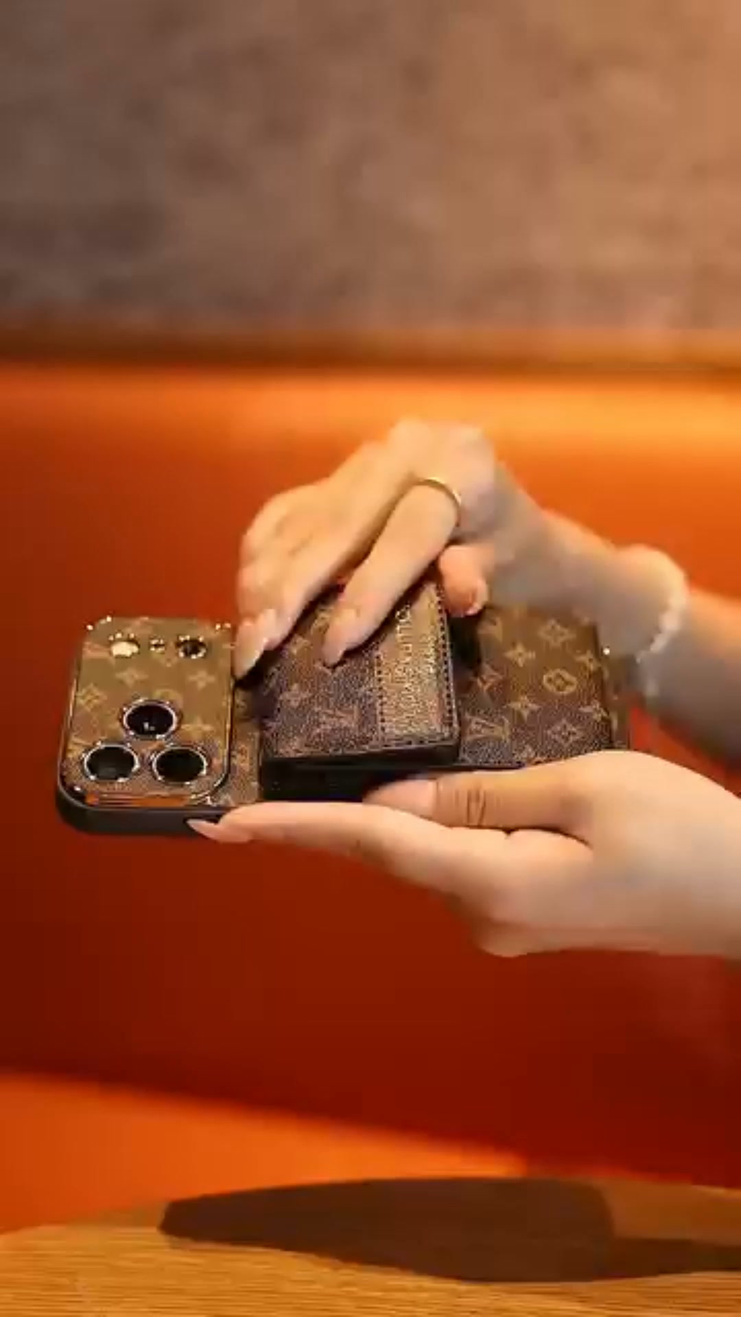 Carry your iphone and cards with ease.