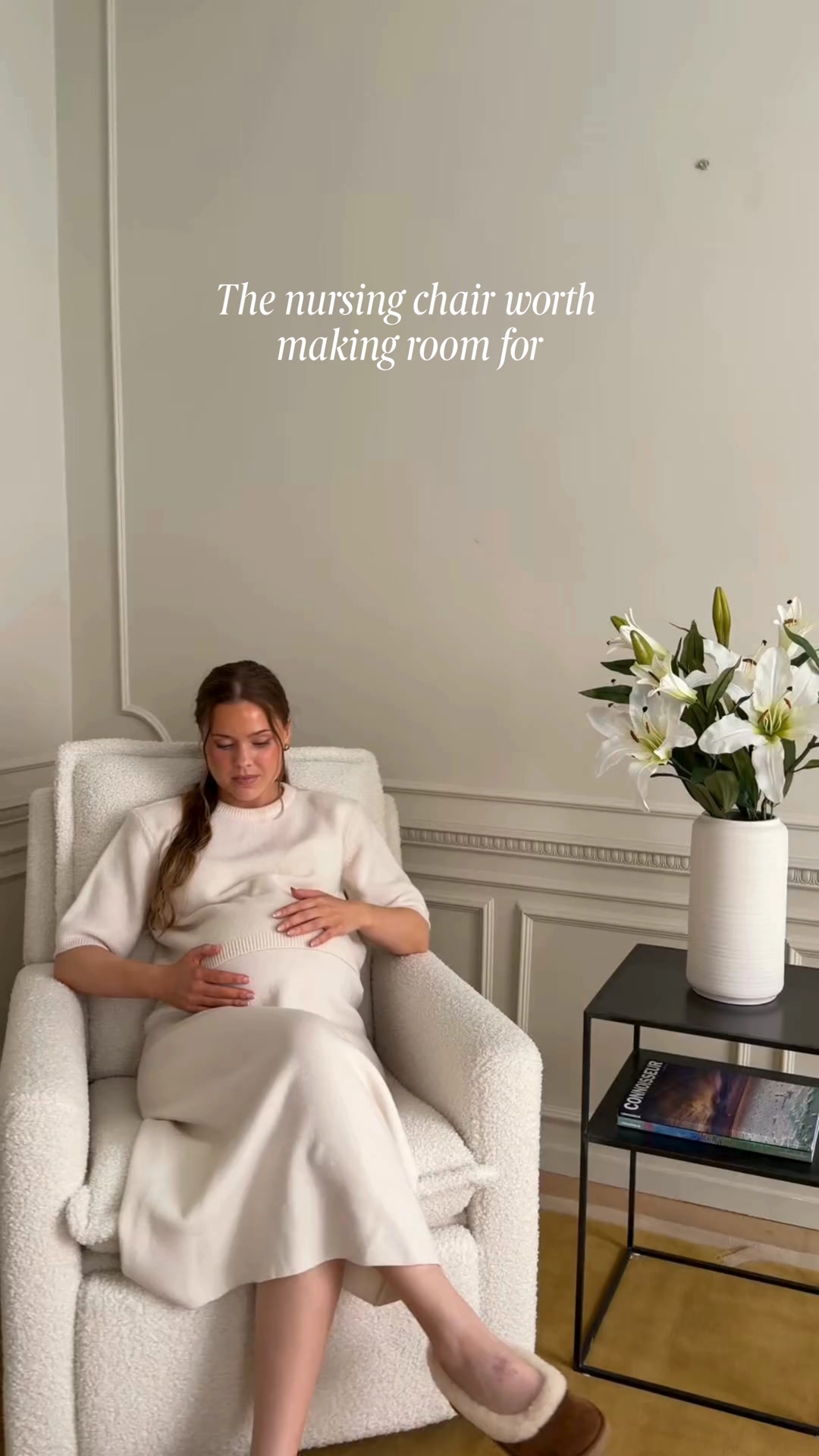 Your dream nursery chair just arrived