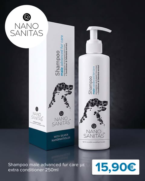 Shampoo male advanced fur care με extra conditioner 250ml