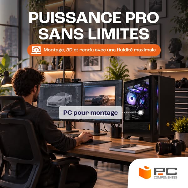PC de bureau chez PcComponentes®