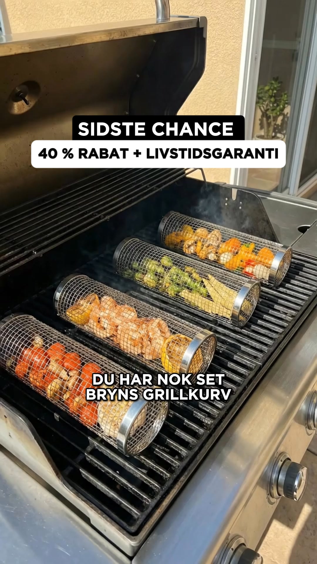 40 % Rabat + Livstidsgaranti