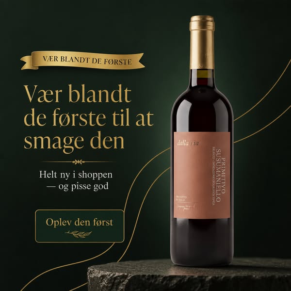 Mørk som blæk, blød som fløjl