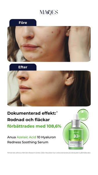 Färre fläckar på 4 veckor*