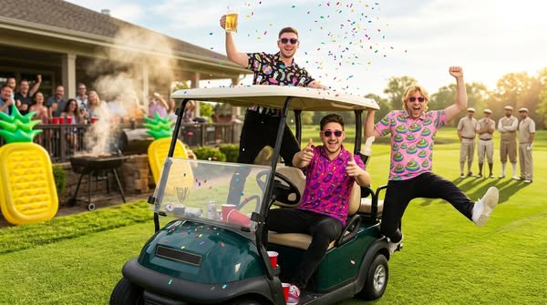 Buy The World's Loudest Golf Polo Shirts