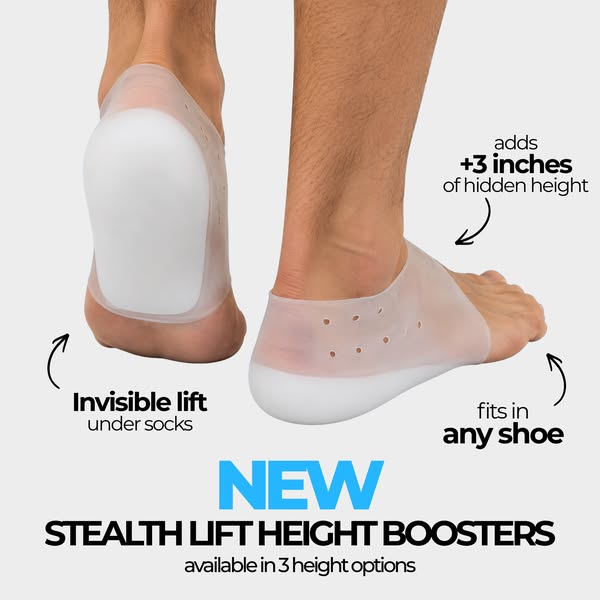 The First Height Booster That Doesn’t Destroy Your Feet.