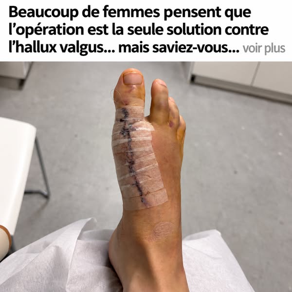 Lis ça si ton gros orteil dévie.