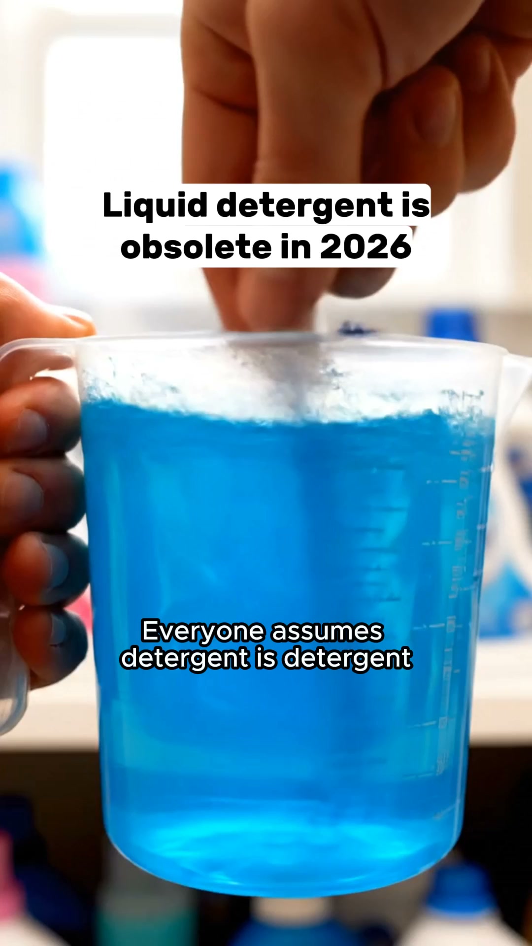 Is Your Detergent Actually Cleaning?