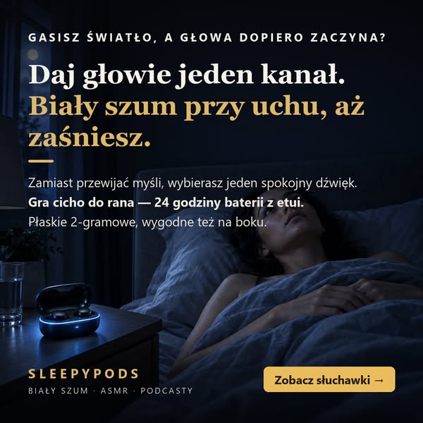 Daj głowie jeden kanał przed snem