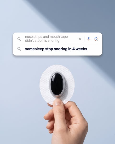 Snore Less. Sleep More.