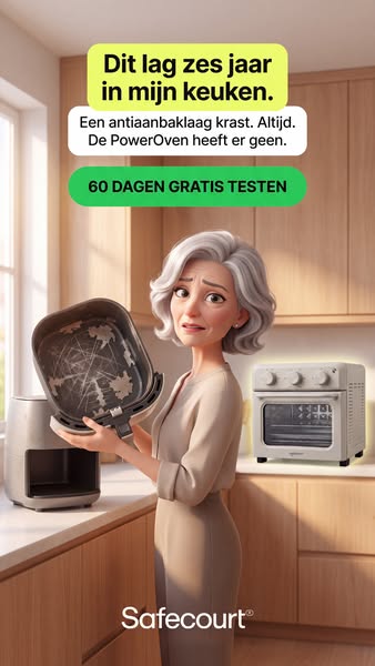 Geen PFAS of TELFON coating. 100% Roestvrij staal.