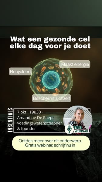 Gratis webinar: longevity & anti-aging