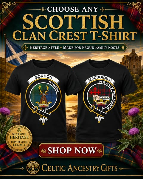Find Your Clan Crest T-Shirt With Free Shipping