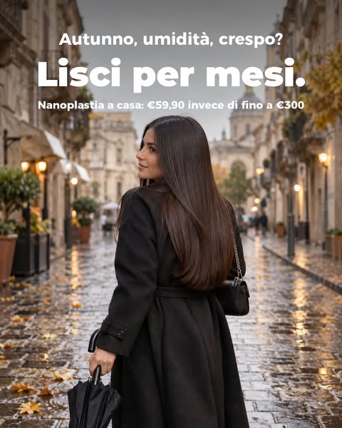 Lisci per mesi, anche in autunno