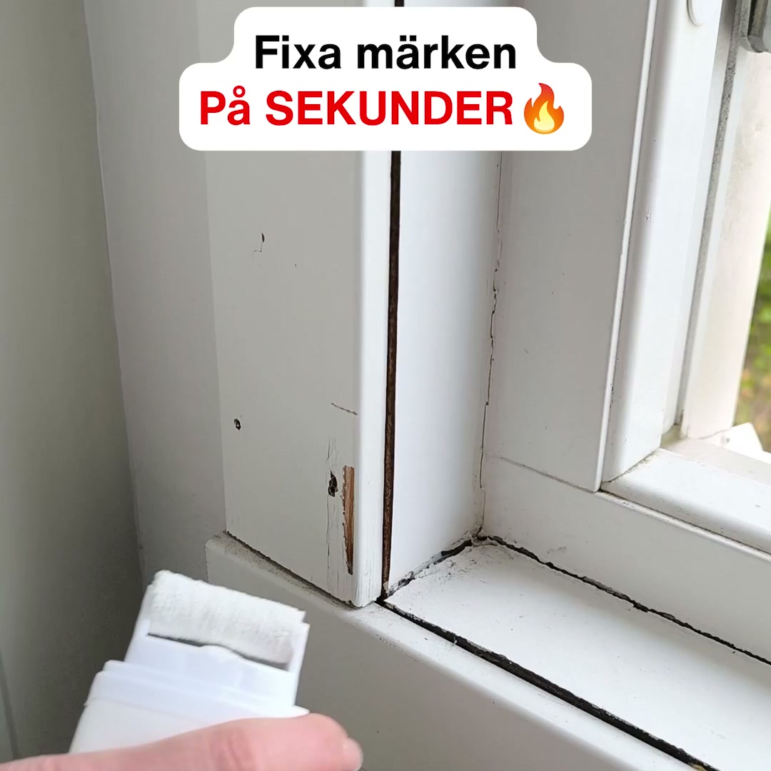 Små märken. Enkel lösning.