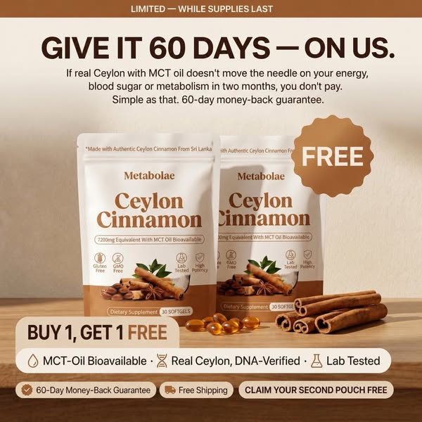 Ceylon Cinnamon 7200mg Equivalent with MCT Oil