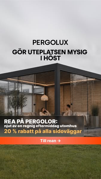 Sista chansen: Gör uteplatsen redo för hösten!