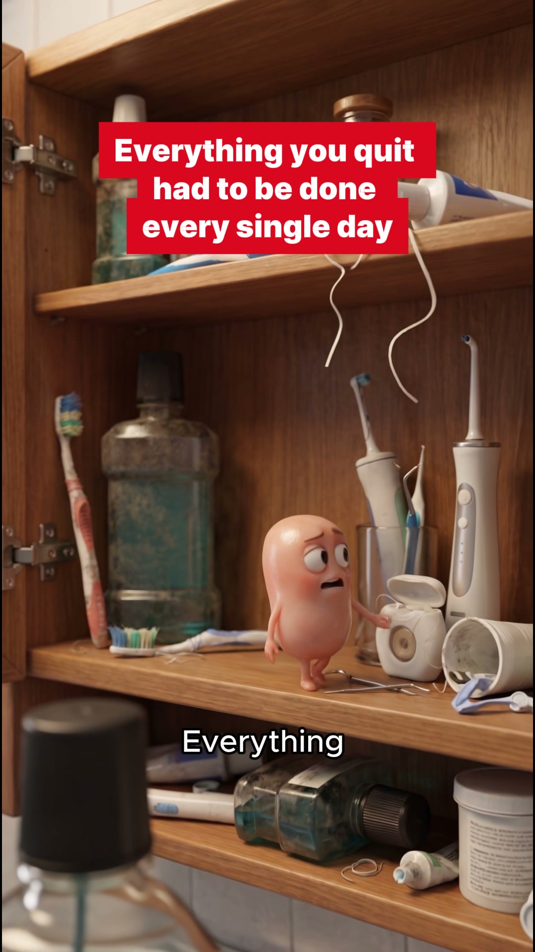 My hygienist said keep doing it