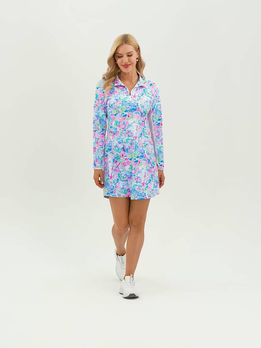 Breathable Long SleevesBold prints, real performance Built to SwingBuilt to be noticed