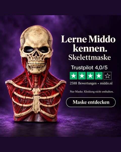 Für kurze Zeit 50% Halloween-Rabatt!