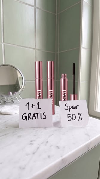1+1 GRATIS – spar 50 %