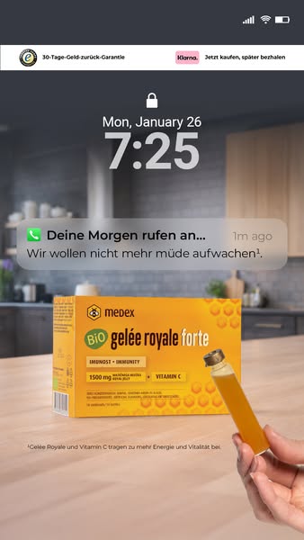 Dein Schild gegen Müdigkeit und Erkältungen
